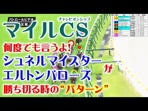 毎日王冠をパトロールビデオで振り返ったら、マイルチャンピオンシップが見えてきた！