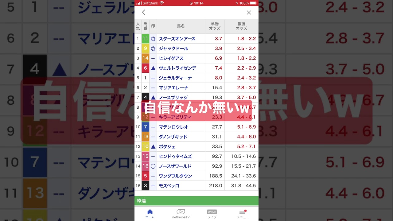 2023 4/2 #大阪杯 #競馬 #JRA #予想 #スターズオンアース #ジャックドール #穴候補は◯