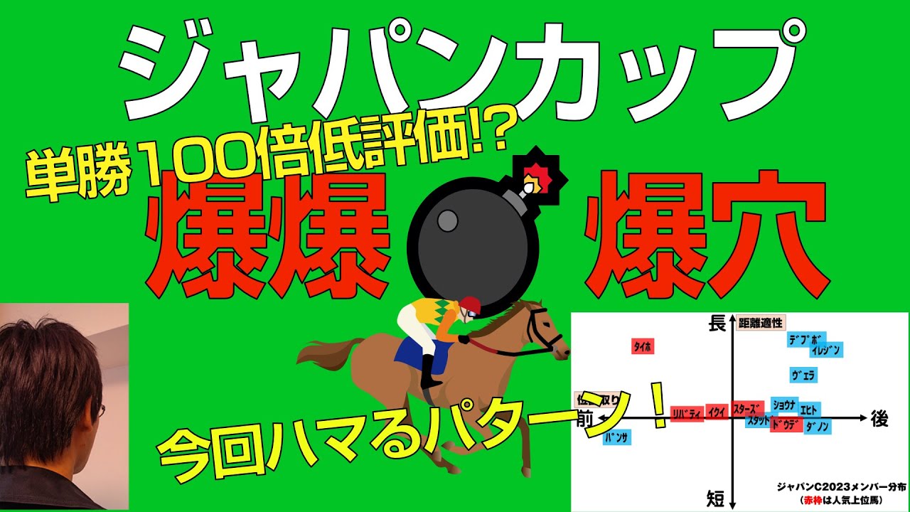 ジャパンカップ2023爆爆爆穴！「今回こそハマりそう…なのに超人気薄！」