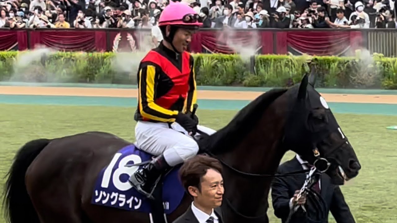 【安田記念2023】オッズを見て思わずニヤリと笑みを浮かべる戸崎騎手とソングライン