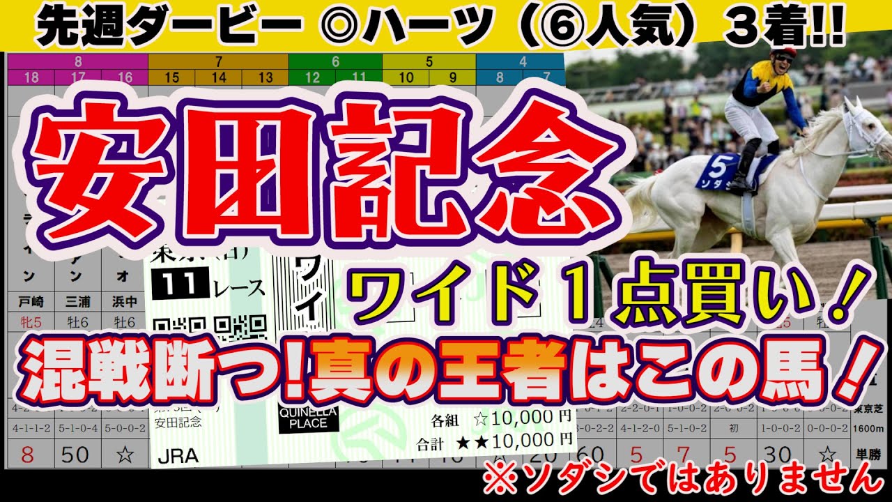 【安田記念】状態は「明らかに前走以上」ですって！