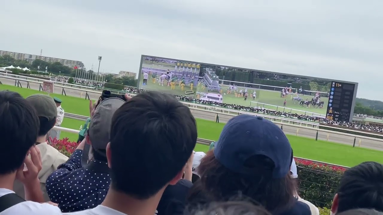 6月4日安田記念の現地映像記録