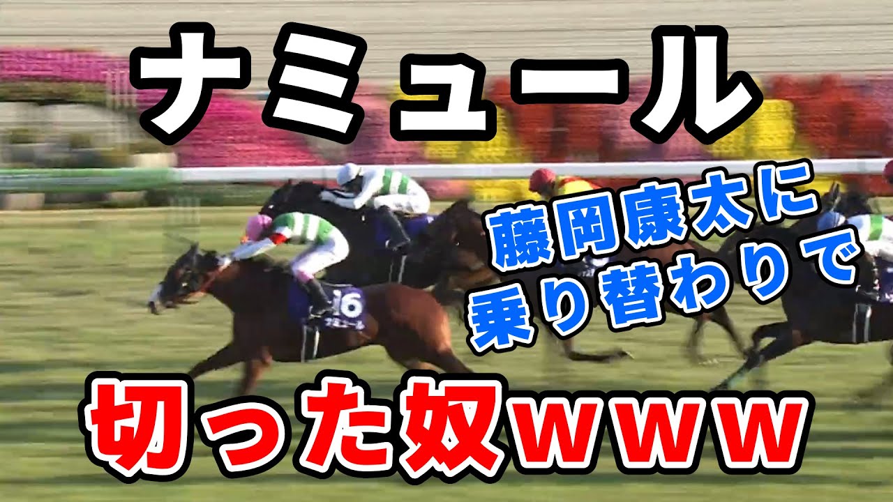 【マイルCS】ナミュール藤岡康太に乗り替わって買わなかった奴ｗｗｗ