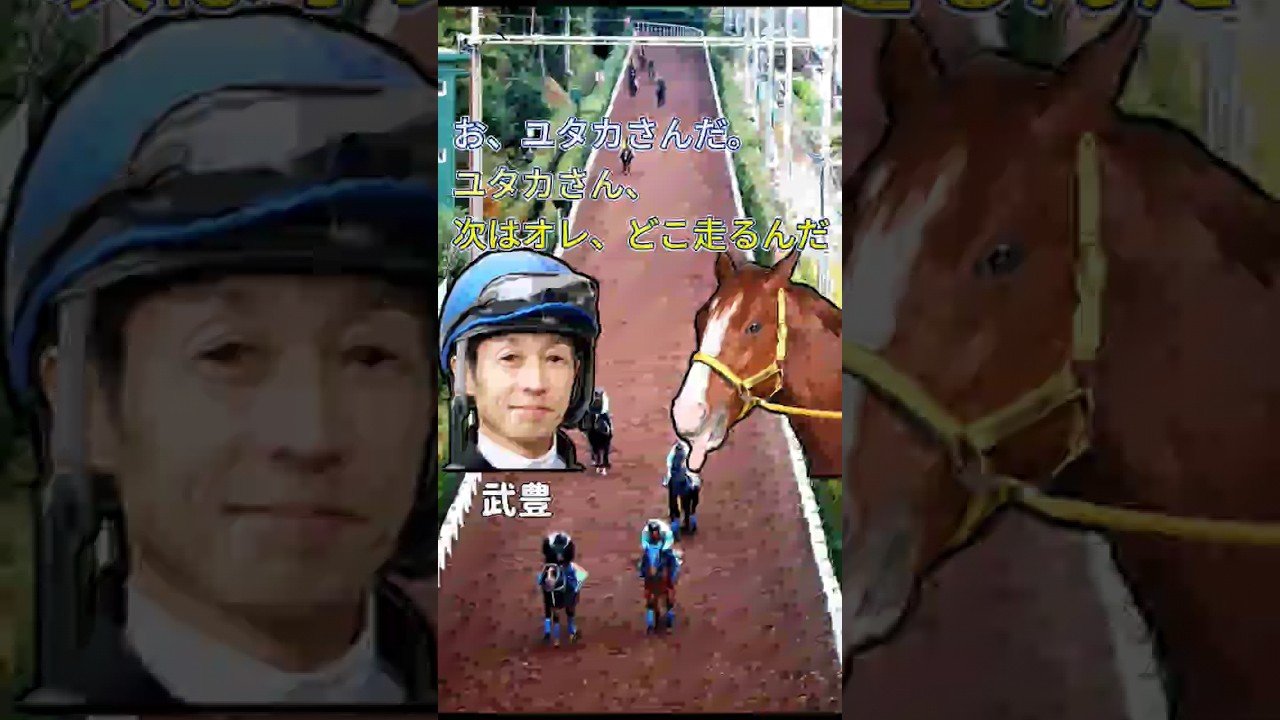 初距離のジャックドールに武豊が掛けた言葉がレジェンド過ぎた。 #安田記念 #競馬 #藤岡健一