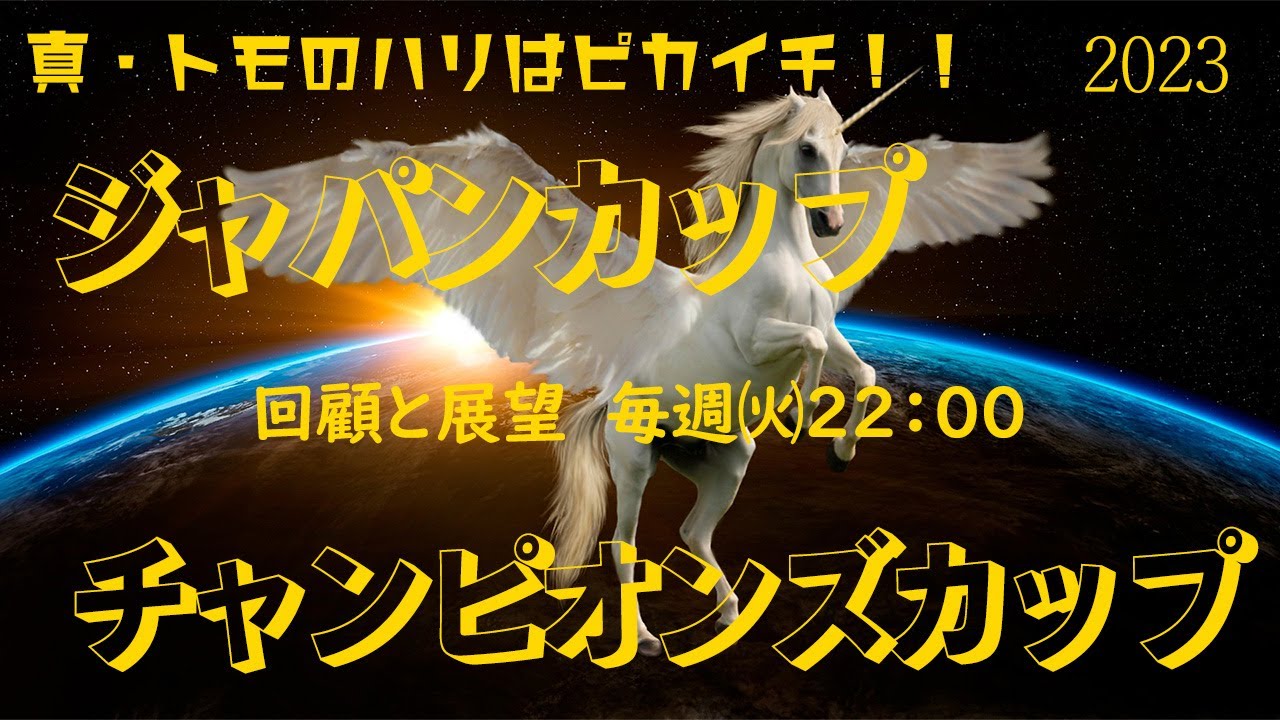 2023 ジャパンカップ『回顧と展望』チャンピオンズカップ【真・トモのハリはピカイチ！！】2023.11.28㈫ 22:00～