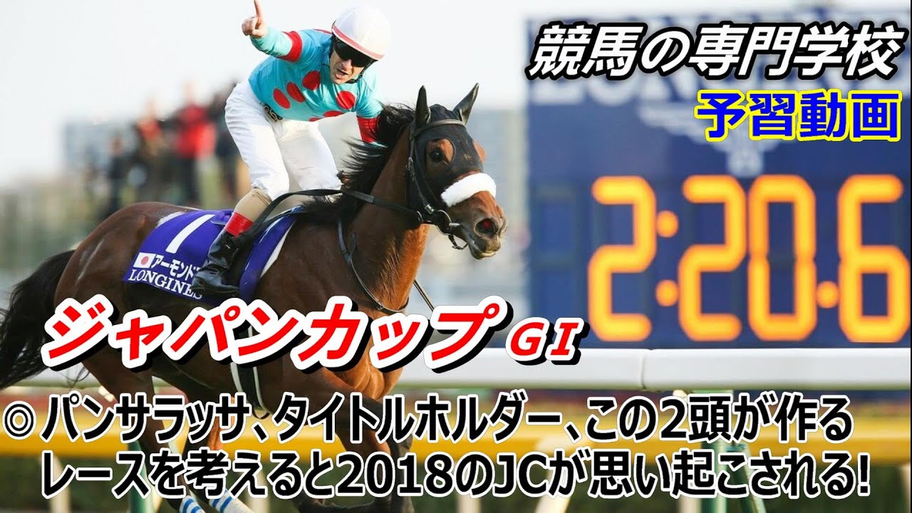【ジャパンカップ2023】予習動画 パンサラッサ､タイトルホルダーが作るペースに対応出来る馬