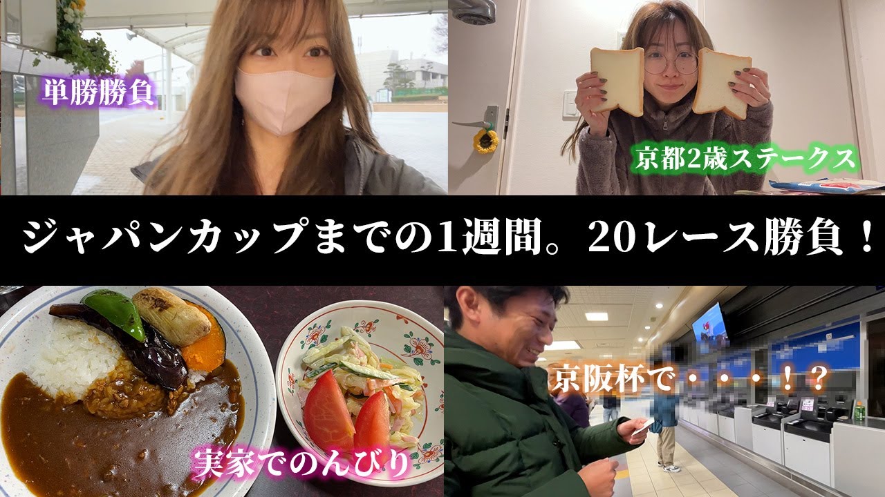 ジャパンカップまでの1週間！実家でのんびり競馬した平日。日曜最後の京阪杯でまさかの展開に・・・！？