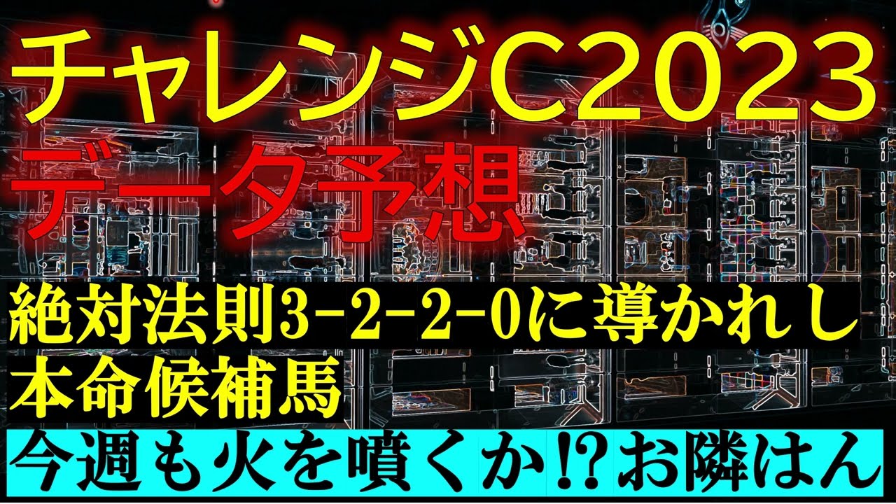 チャレンジカップ2023　データ予想