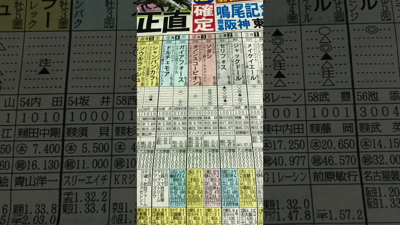 競馬予想🏇　安田記念　◎ナミュール￼○ソダシ▲￼ジャックドール、レッドモンレーヴ