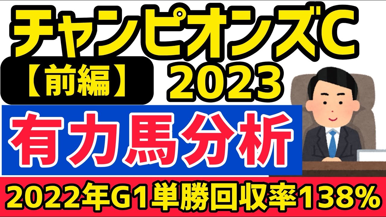 【チャンピオンズカップ2023】前編・レモンポップなど有力馬を解説！【競馬予想】