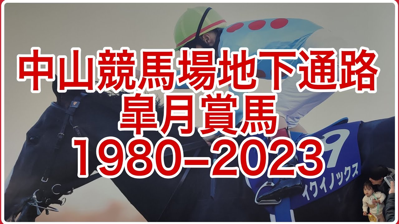 【皐月賞馬1980−2023】#皐月賞　#中山競馬場　#地下通路