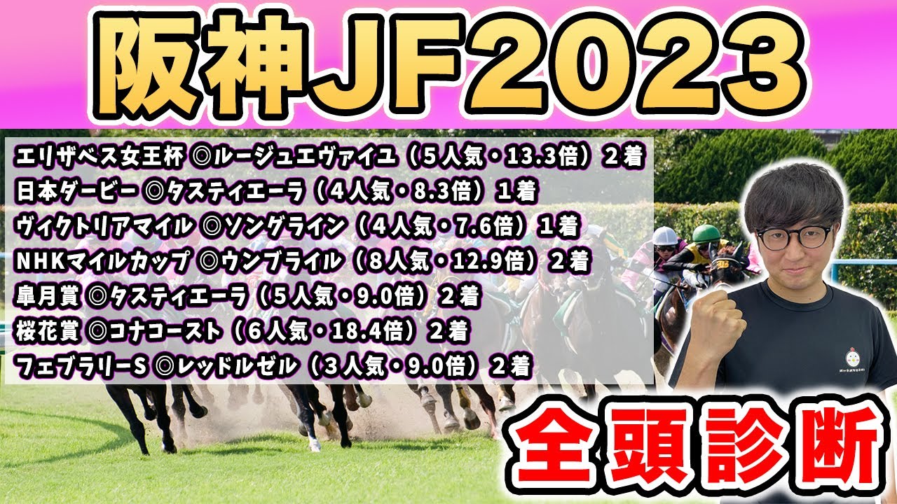 【阪神ジュベナイルフィリーズ2023全頭診断】まさかの大穴馬を高評価！おととし◎単51倍本命馬２着の再現へ！