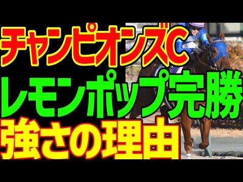 【レモンポップ強すぎ】レモンポップ、セラフィックコールを切った結果、完全逆神予想を達成してしまったyoutuberの2023年チャンピオンズカップ回顧動画【私の競馬論】