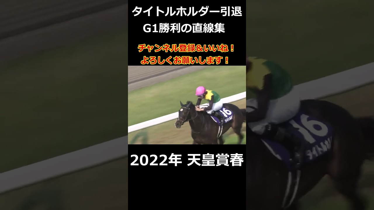 【競馬】タイトルホルダー引退 G1勝利の直線集 #タイトルホルダー  #菊花賞  #天皇賞春 #宝塚記念 #横山和生 #横山武史  #ウマ娘