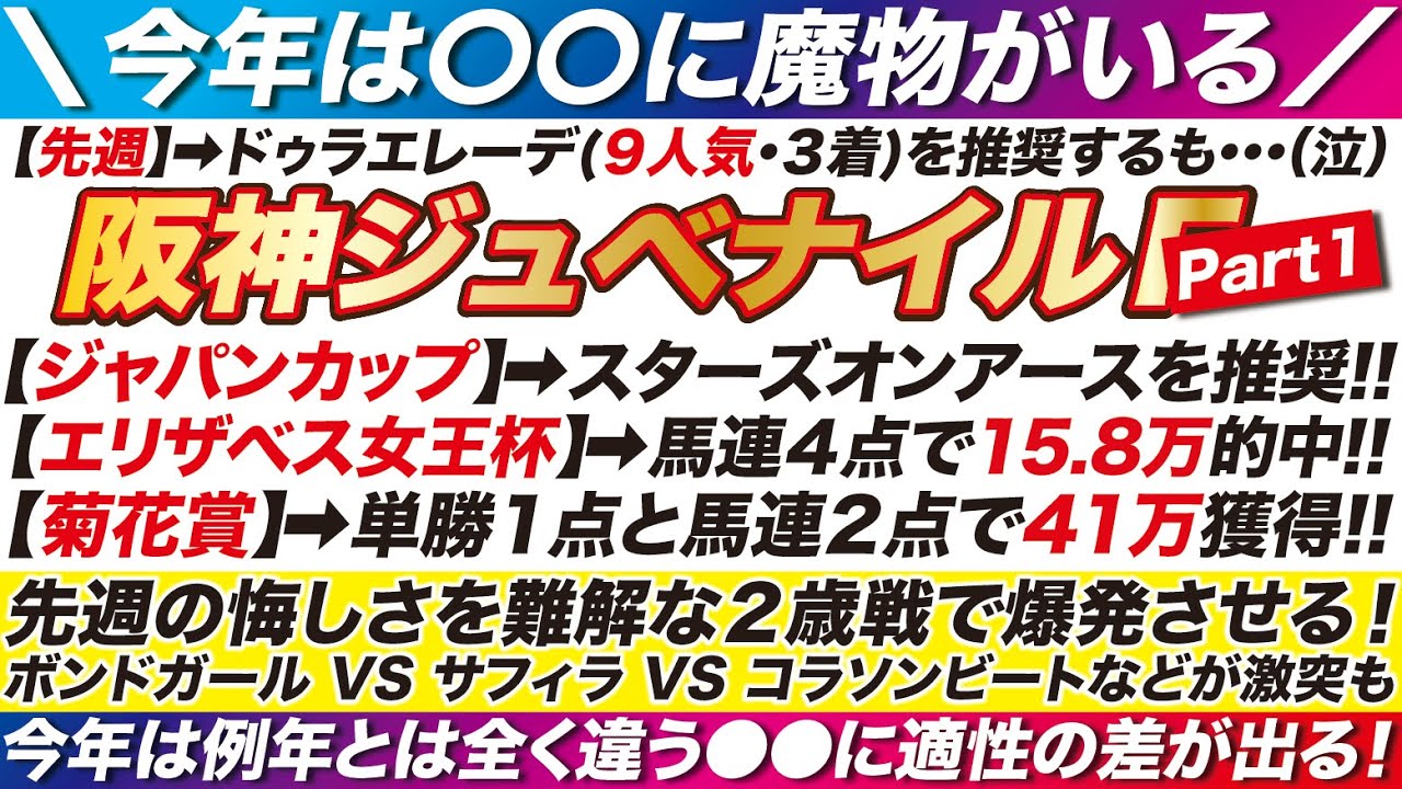 阪神ジュベナイルフィリーズ 2023【予想】ボンドガール VS サフィラ VS コラソンビートなどが激突も！今年は例年とは全く違う〇〇に適性の差が出る！