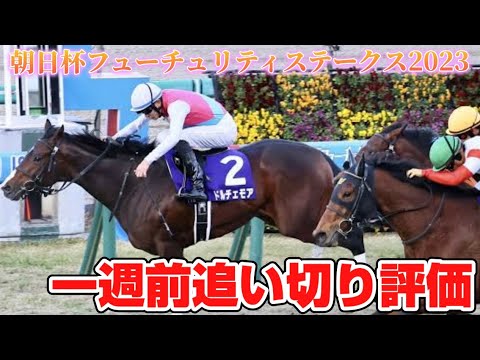 朝日杯フューチュリティステークス2023 一週前追い切り評価