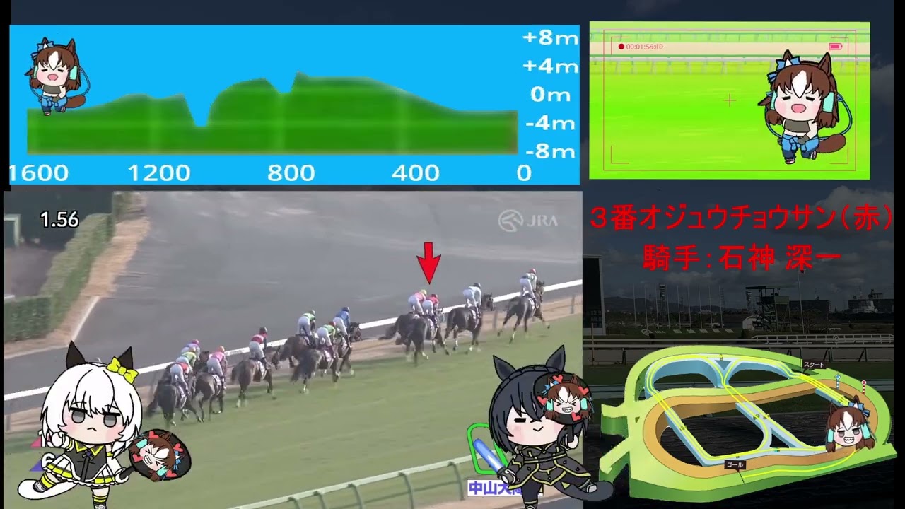 【たぬき】２０２１年中山大障害（オジュウチョウサン【ウマ娘】