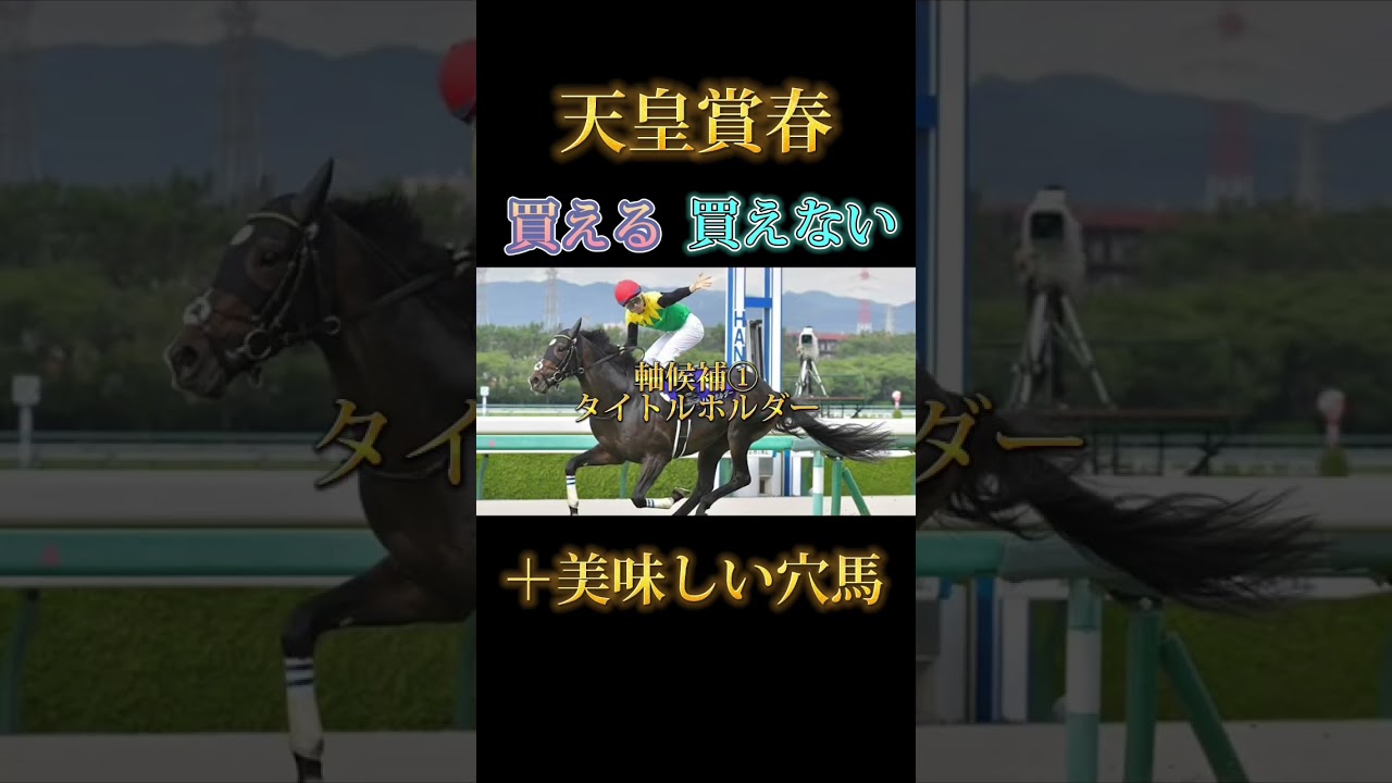 #競馬 #おすすめ #天皇賞春