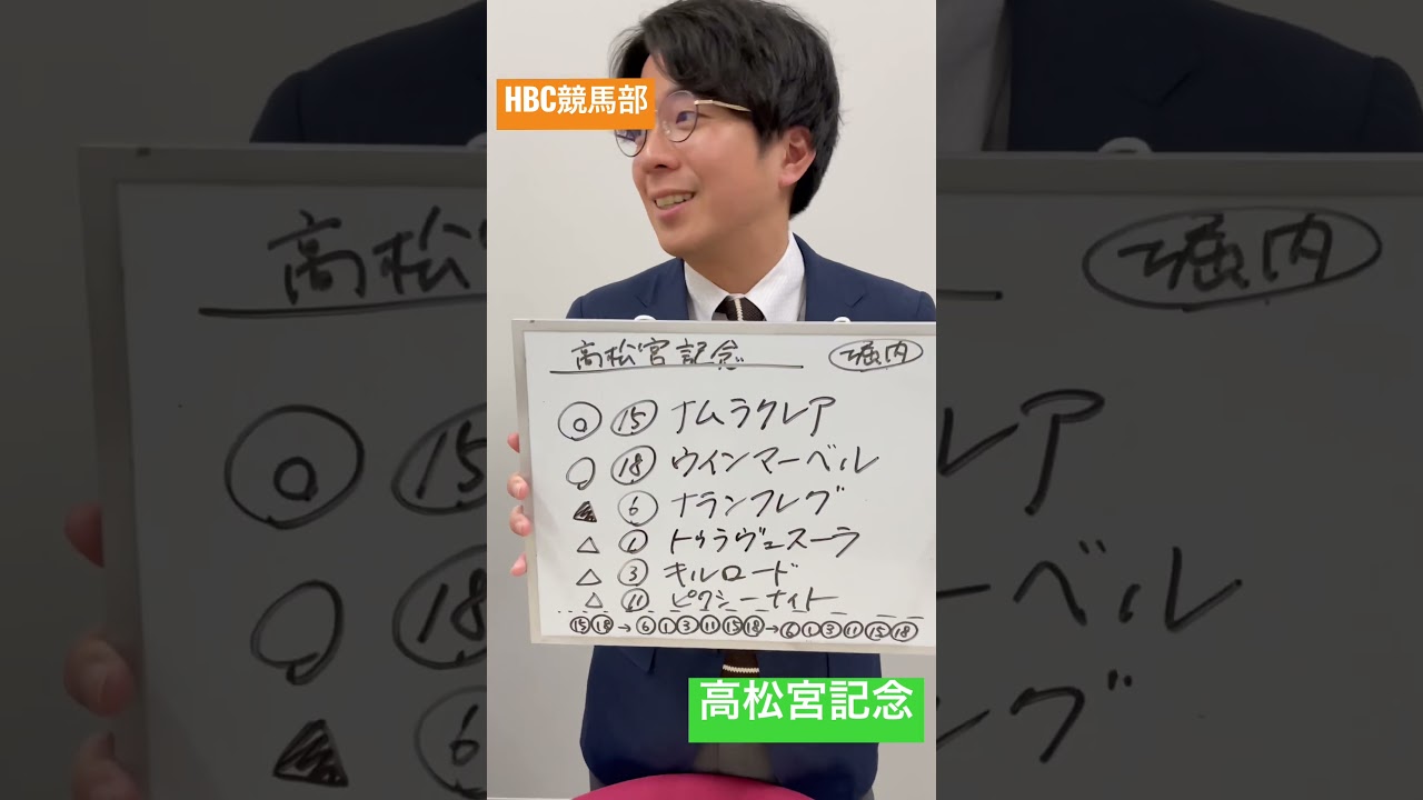 【高松宮記念2023】当たってる！1分でわかる競馬部short