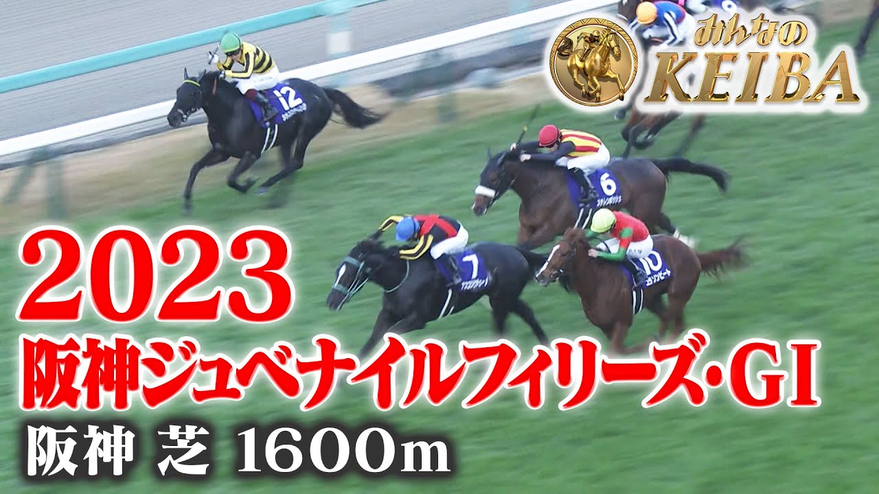 【阪神ジュベナイルフィリーズ・GⅠ】阪神JF 阪神 芝 1600m 2023 レース  【みんなのKEIBA】