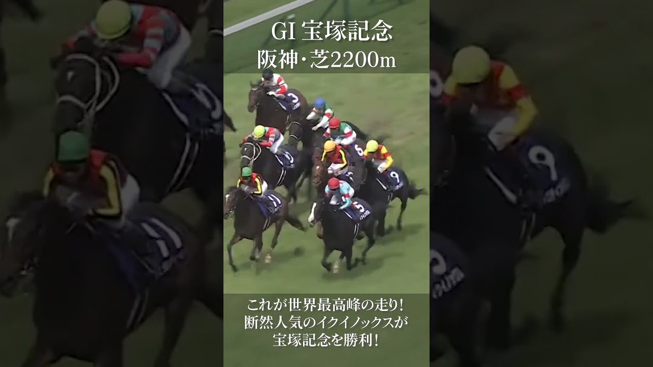 【宝塚記念2023】これが世界No.1の走り！イクイノックスが宝塚記念を制覇！【競馬】#shorts