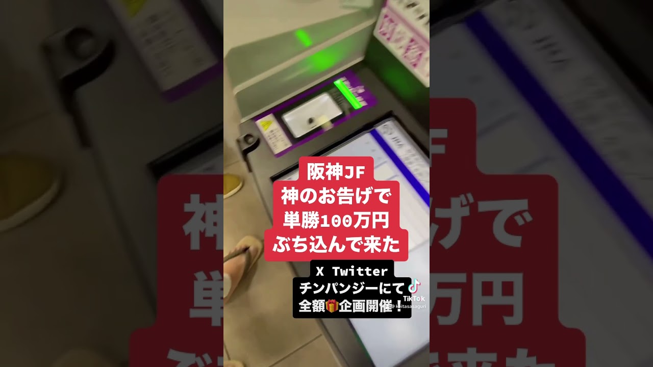阪神JF 神のお告げで単勝100万円ぶち込んできた