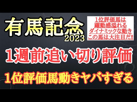 【有馬記念2023】1週前追い切り評価！スターズオンアースら有力馬の動きはどうだったのか？そして個人的追い切り1位は動きが今年のG1と比べて歴然！大注目だ