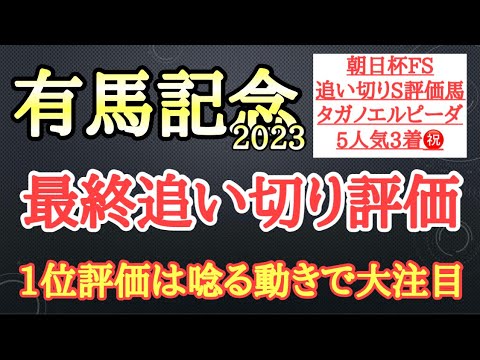 【有馬記念2023】最終追い切り評価！スターズオンアースら有力馬の動きはどうだったのか？そして個人的追い切り1位は唸るような動きで文句なしだ！