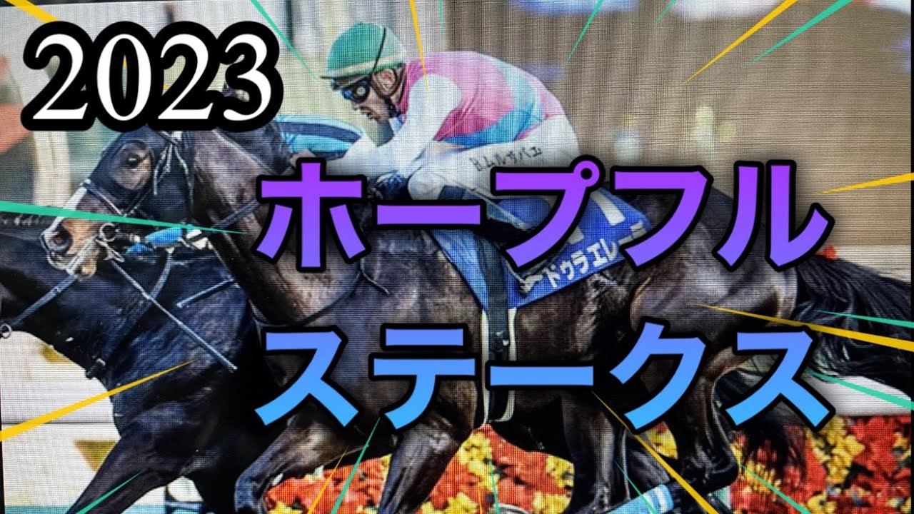 2023年12月24日🏇ホープフルステークス🏇エリ女からの松山弘平Jサインを考察します。