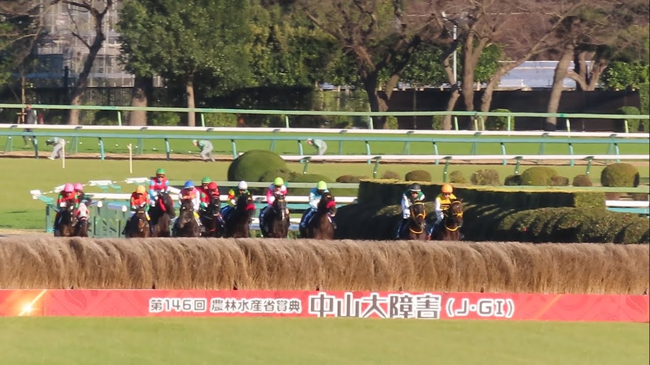 【ゴルシ産駒】2023/12/23 J-G1 中山大障害 マイネルグロン 石神 深一【中山競馬場】