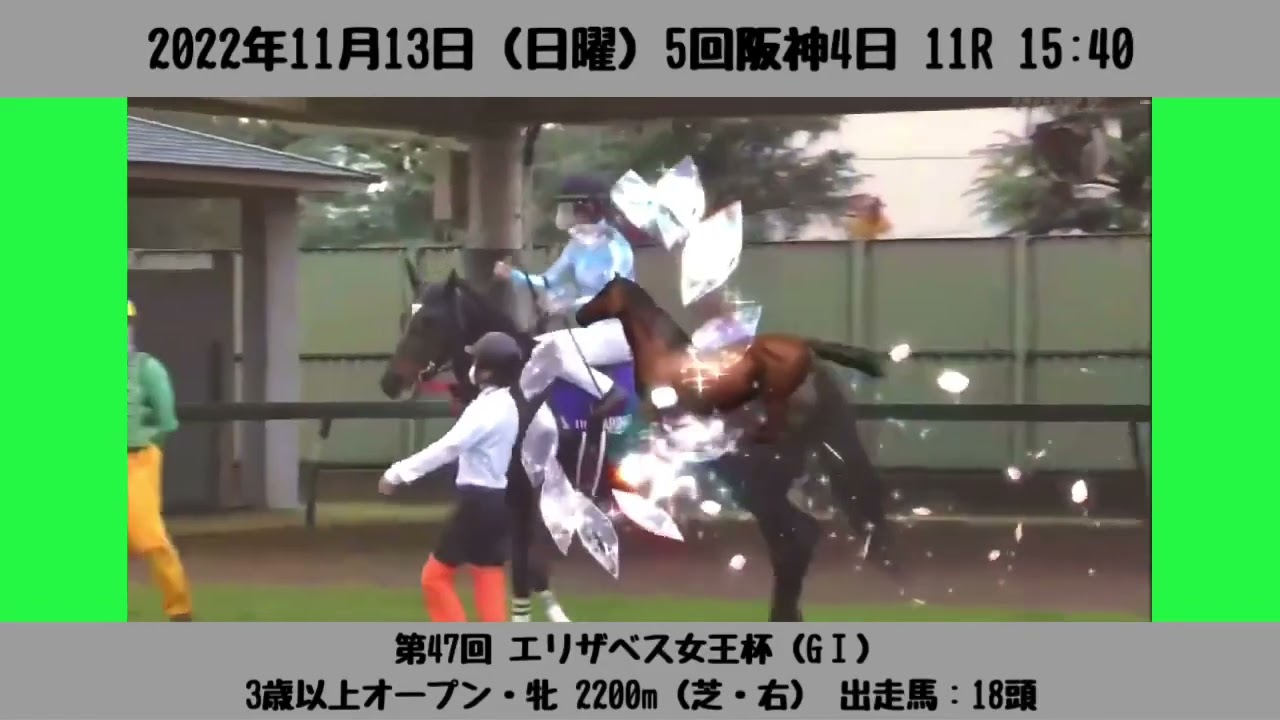 【ファンファーレ】第47回 エリザベス女王杯（GⅠ）［2022/11/13 阪神11R］
