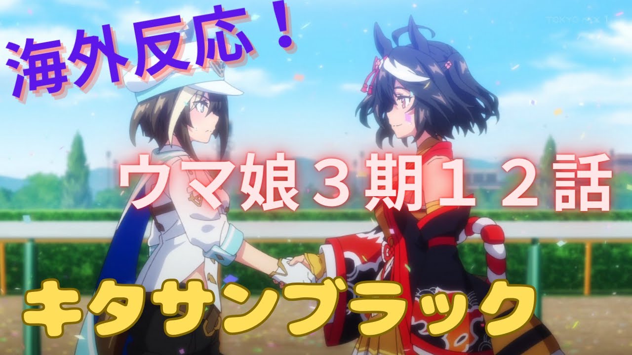 【ウマ娘３期１２話】シュヴァル回！！【海外の反応】