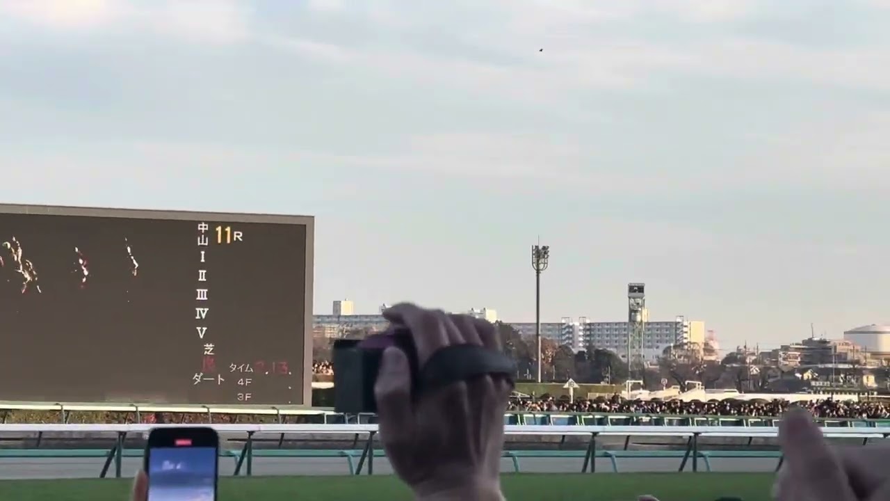 第68回 有馬記念 第3コーナー手前～ゴール