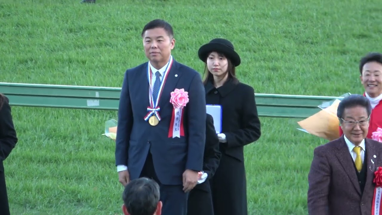 【中山大障害2023】口取り～表彰式 現地映像 ゴールドシップ産駒のマイネルグロンが勝利‼