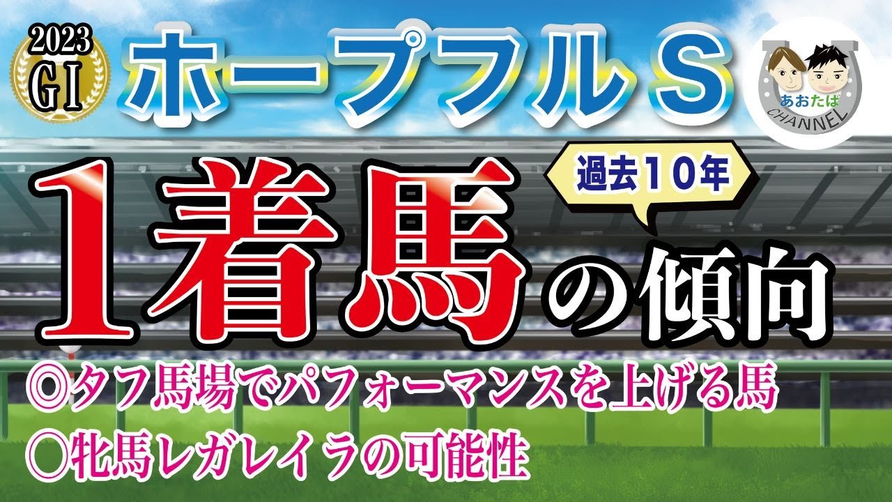 【2023年ホープフルS】過去10年の1-3着馬傾向を分析！軸に最適な馬をピックアップ【データ分析】