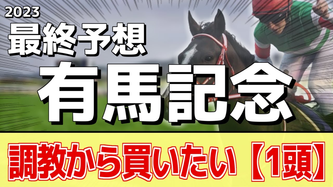 【有馬記念2023】追い切りから買いたい1頭！ジャスティンパレス、ドウデュースも人気だが本命はあの馬に！
