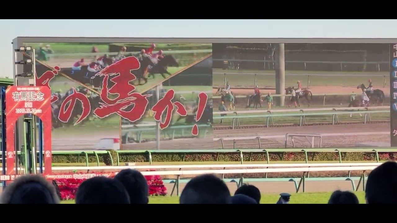 【中山大障害 JGⅠ】【現地映像】ファンファーレ 2023.12.23