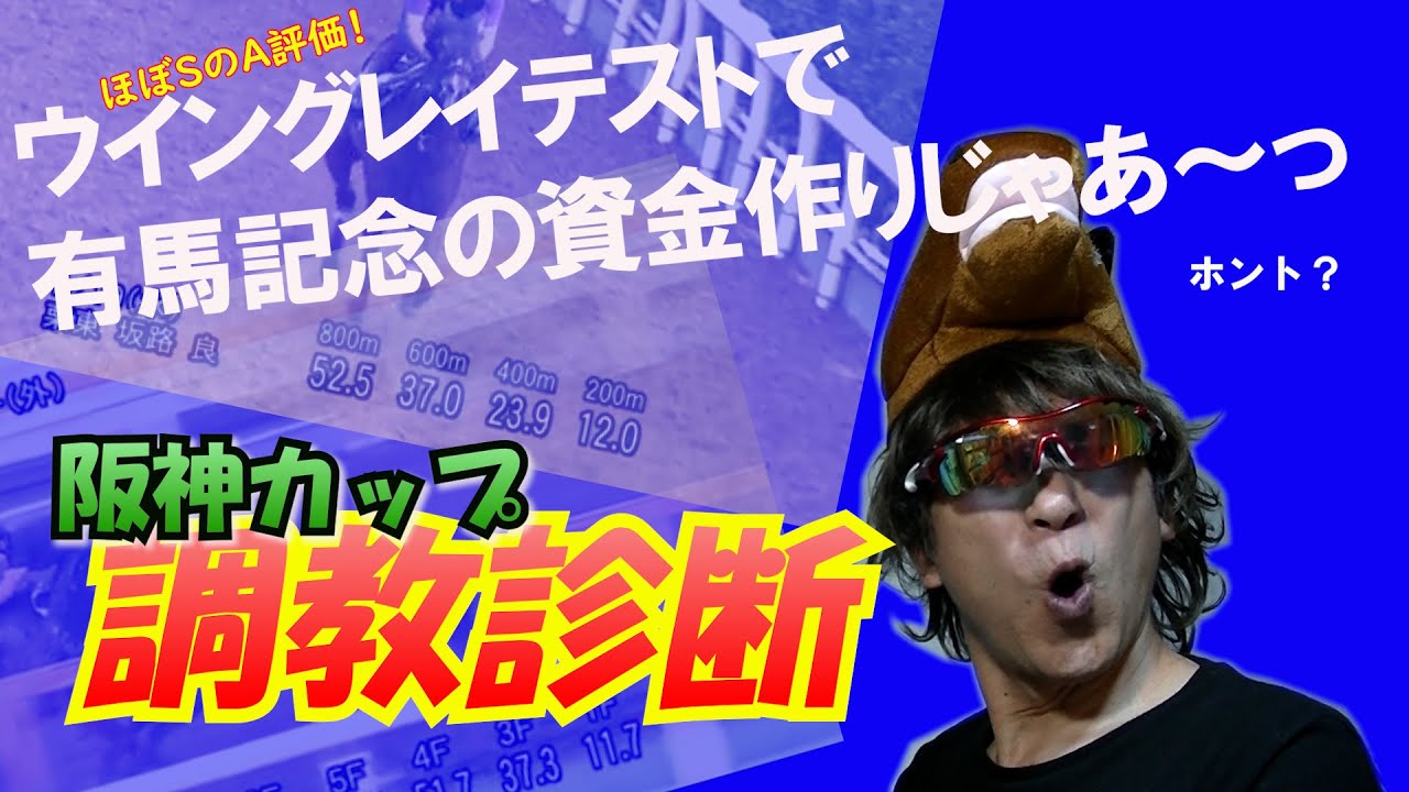 【調教診断  阪神カップ】実力伯仲の好メンバー！ママコチャ外しちゃったけど…大丈夫か？俺(^^;)