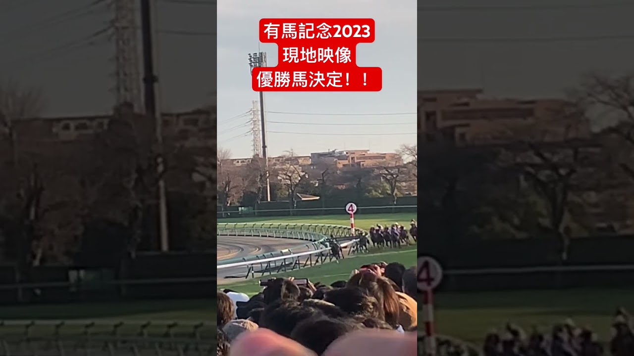 有馬記念2023 最後の直接！！