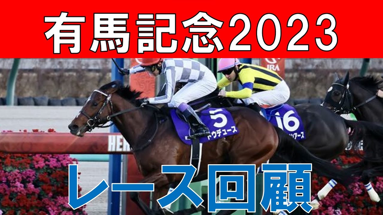 有馬記念 回顧  2023　次走狙える馬4頭をご紹介