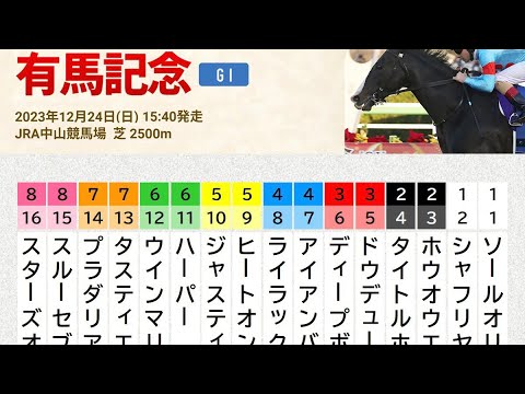 日本ー当たる！？ 有馬記念 2023 シミュレーション