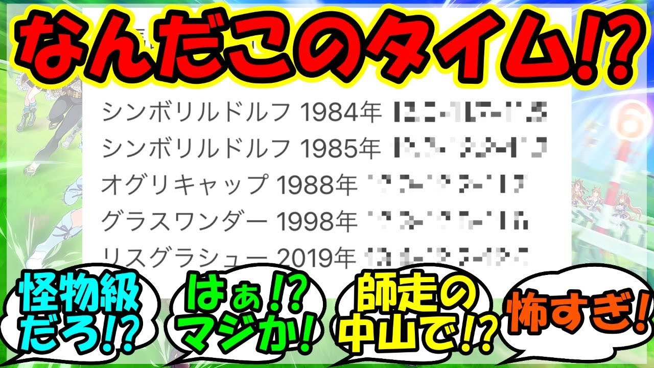『有馬記念を制した名馬達についてある衝撃的な事実が判明してしまう！』に対するみんなの反応集 まとめ 速報 競馬 オグリキャップ 武豊 【ウマ娘プリティーダービー】【かえで】