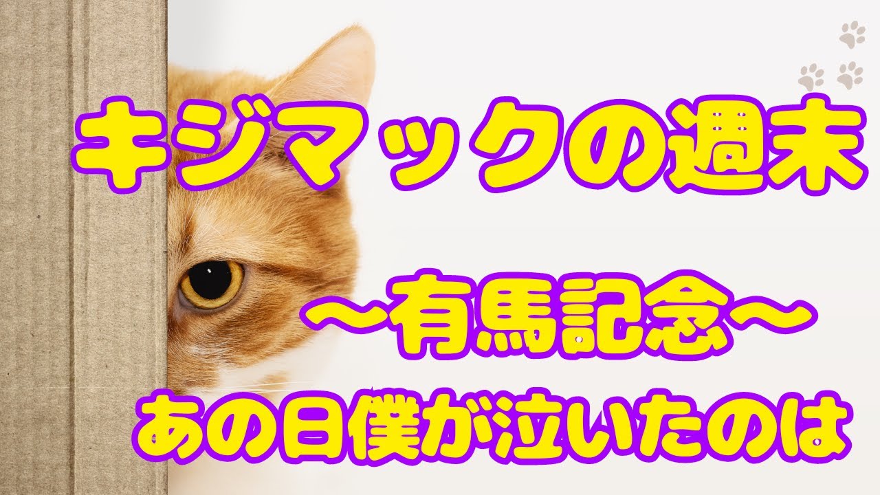 キジマックの週末 ～有馬記念～あの日僕が泣いたのは～