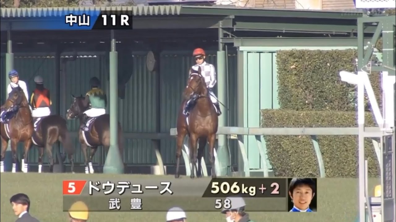 2023 第68回グランプリ有馬記念〔GⅠ〕本馬場入場