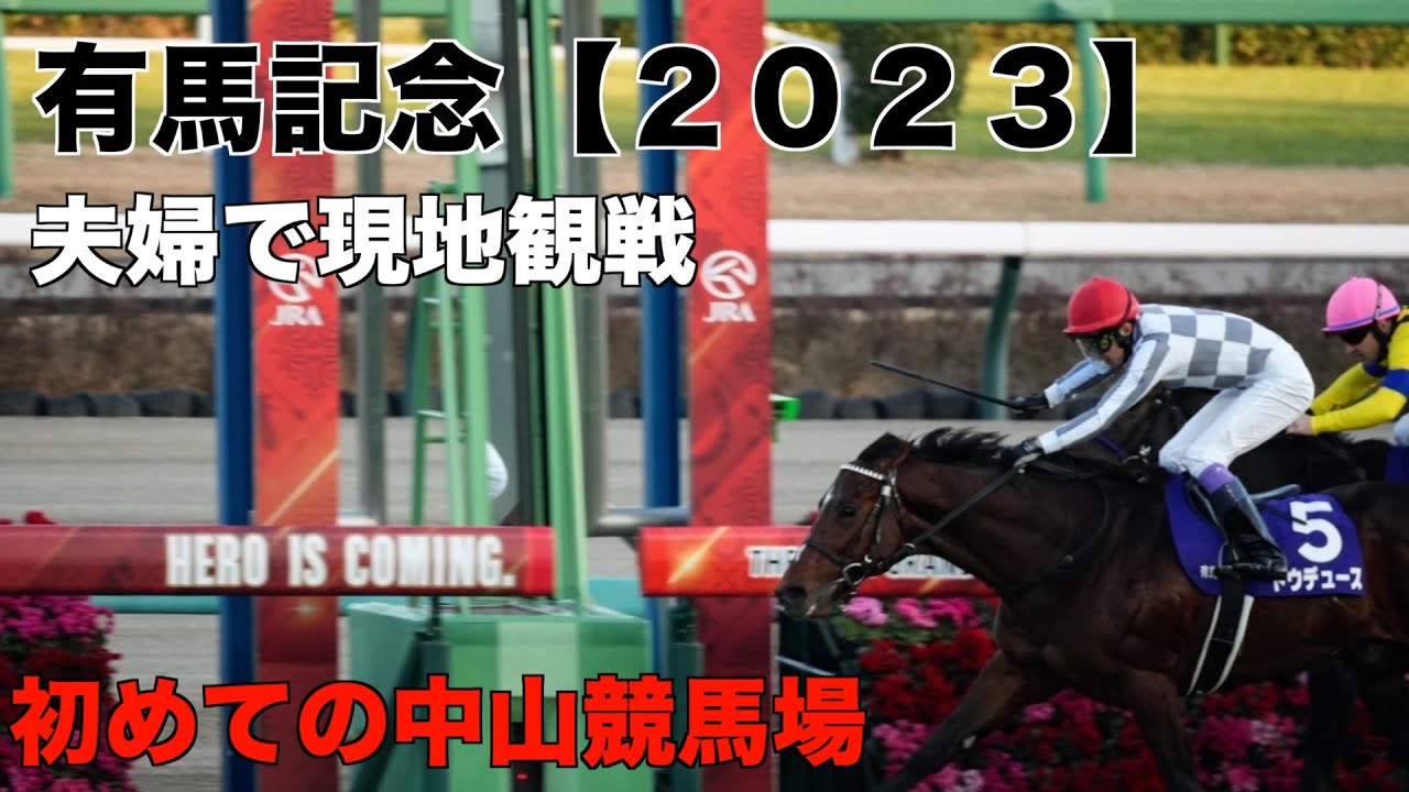 有馬記念【2023】夫婦で現地観戦！初めての中山競馬場