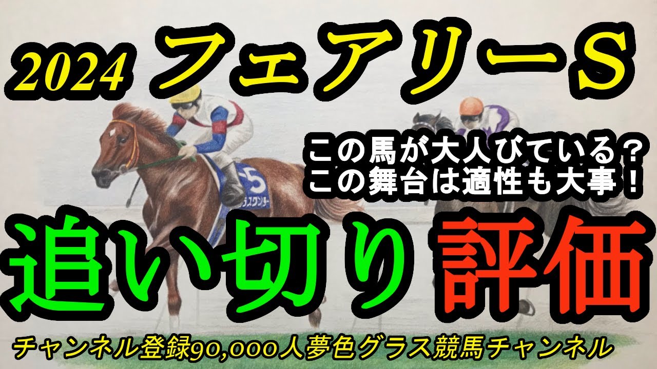 【最終追い切り評価】2024フェアリーステークス！大人びた1頭は！？冬の牝馬は状態が大事！