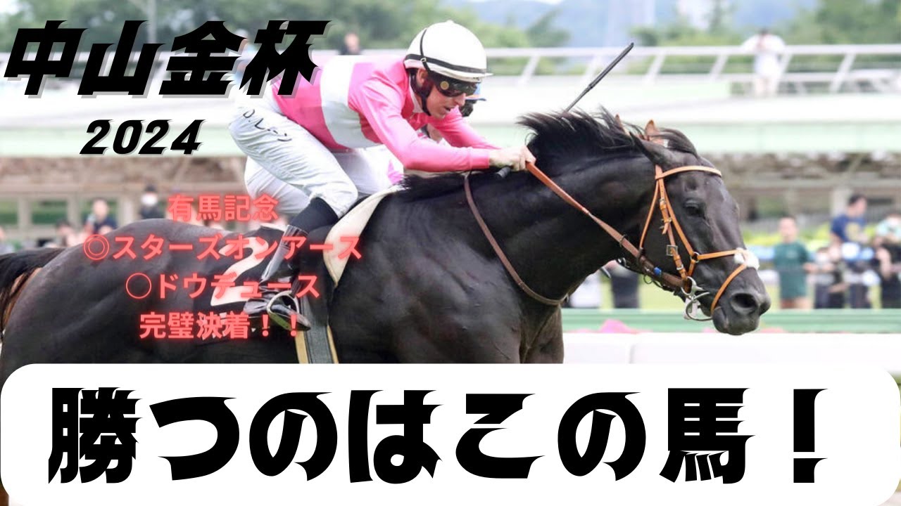 【中山金杯2024】全頭診断付き最終予想　新理論で期待値しかない馬見つけました