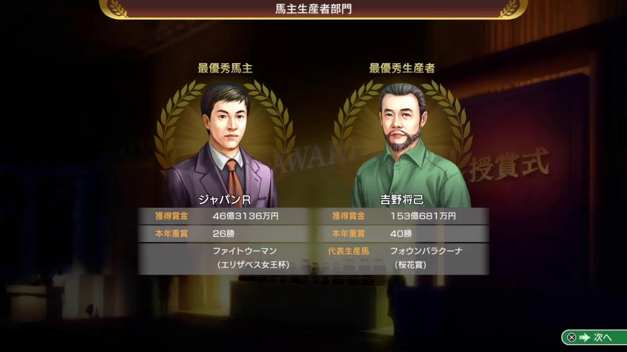 楽しい楽しいWinning Post 10　part3　今日もなんかしよう