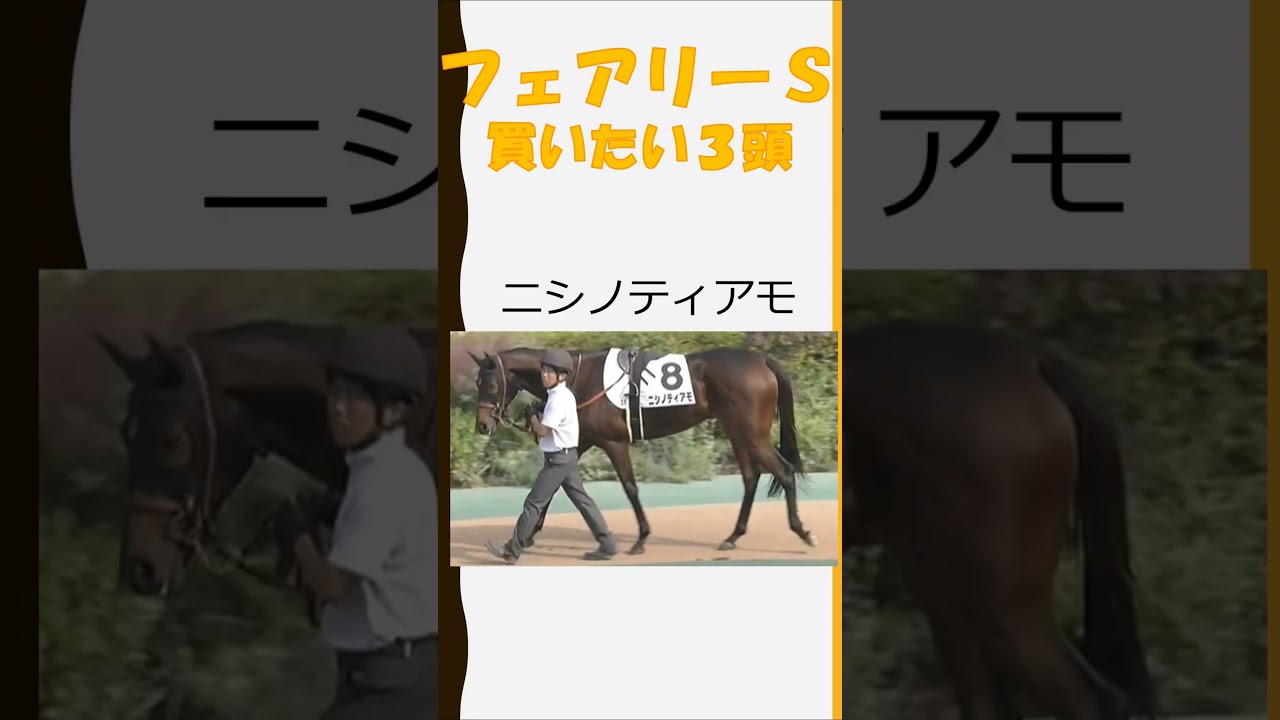 【競馬予想】フェアリーステークスで穴を開ける馬３頭#shorts