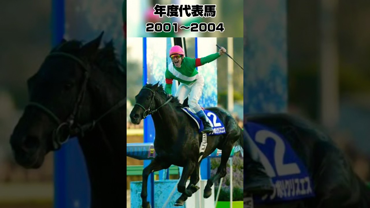 年度代表馬振り返り2001年〜2004年